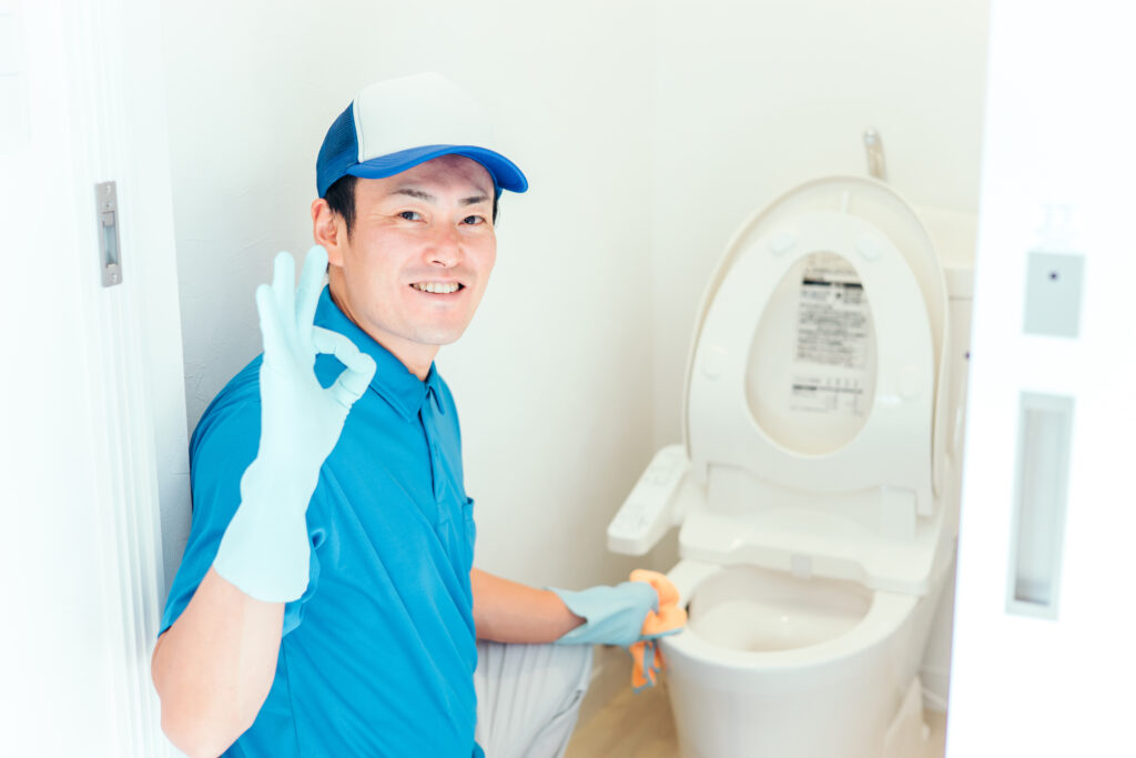 トイレを修理する業者